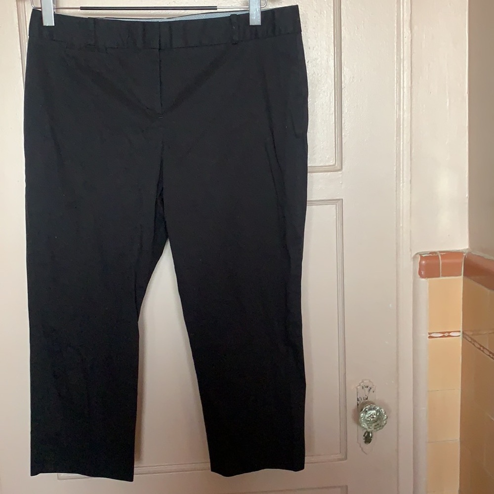 TALBOTS PETITES BLACK SIGNATURE, 14P CAPRIS